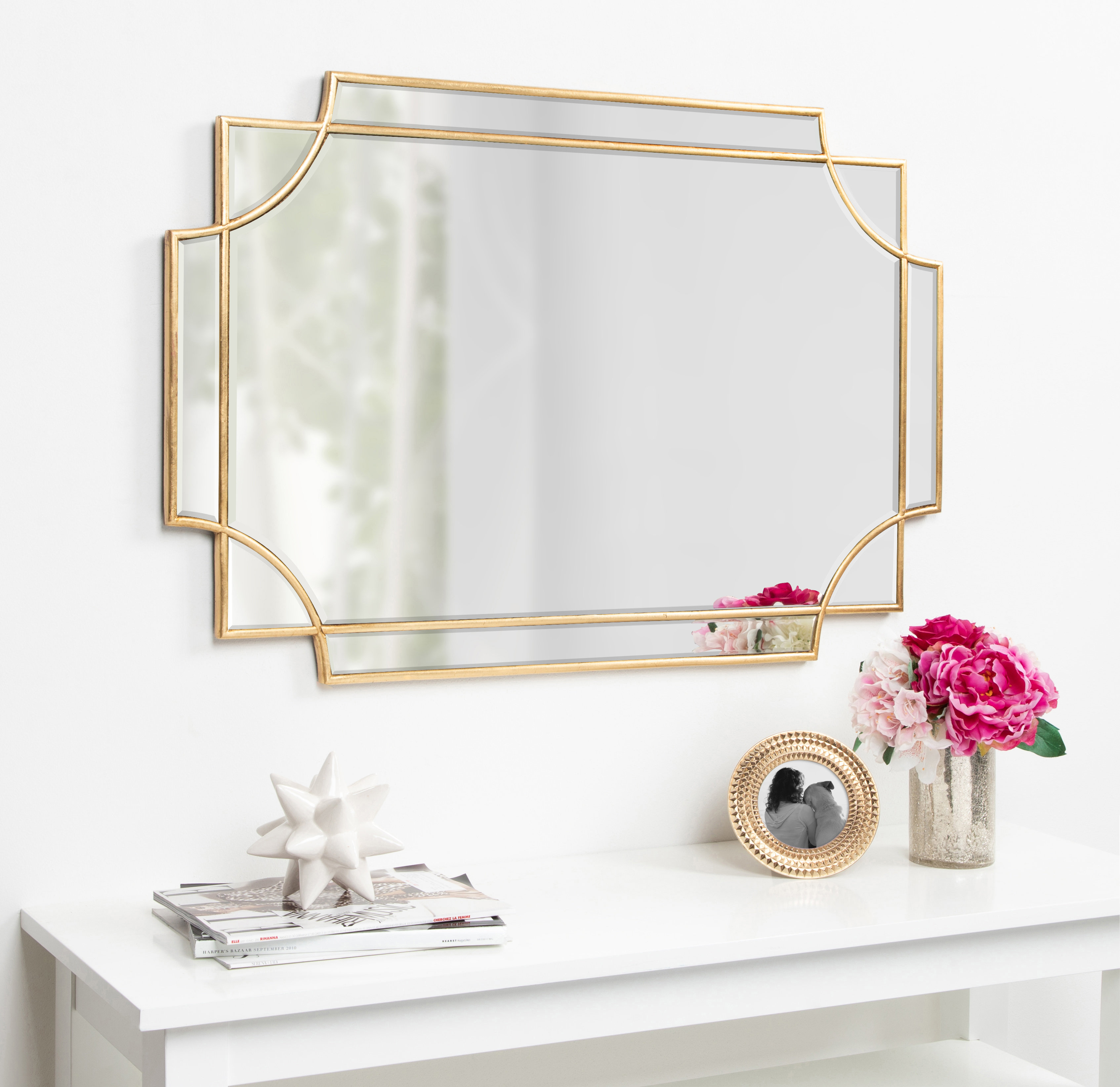 Mercer41 Ocilla Beveled Wall Mirror & Reviews | Wayfair